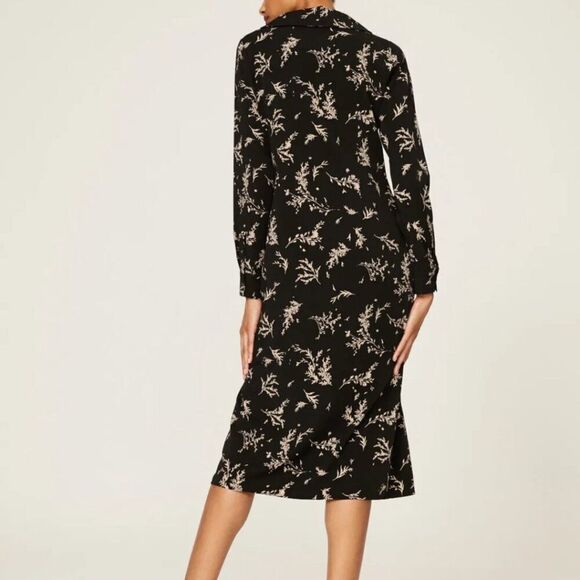 ✨ Sweet Baby Jamie Collared Button Up Dress Black 8 - Picture 2 of 15